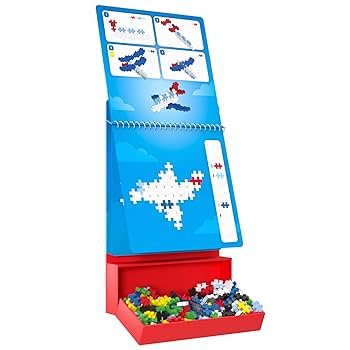 PLUS PLUS - Puzzle by Number Activity Pad - Transportation