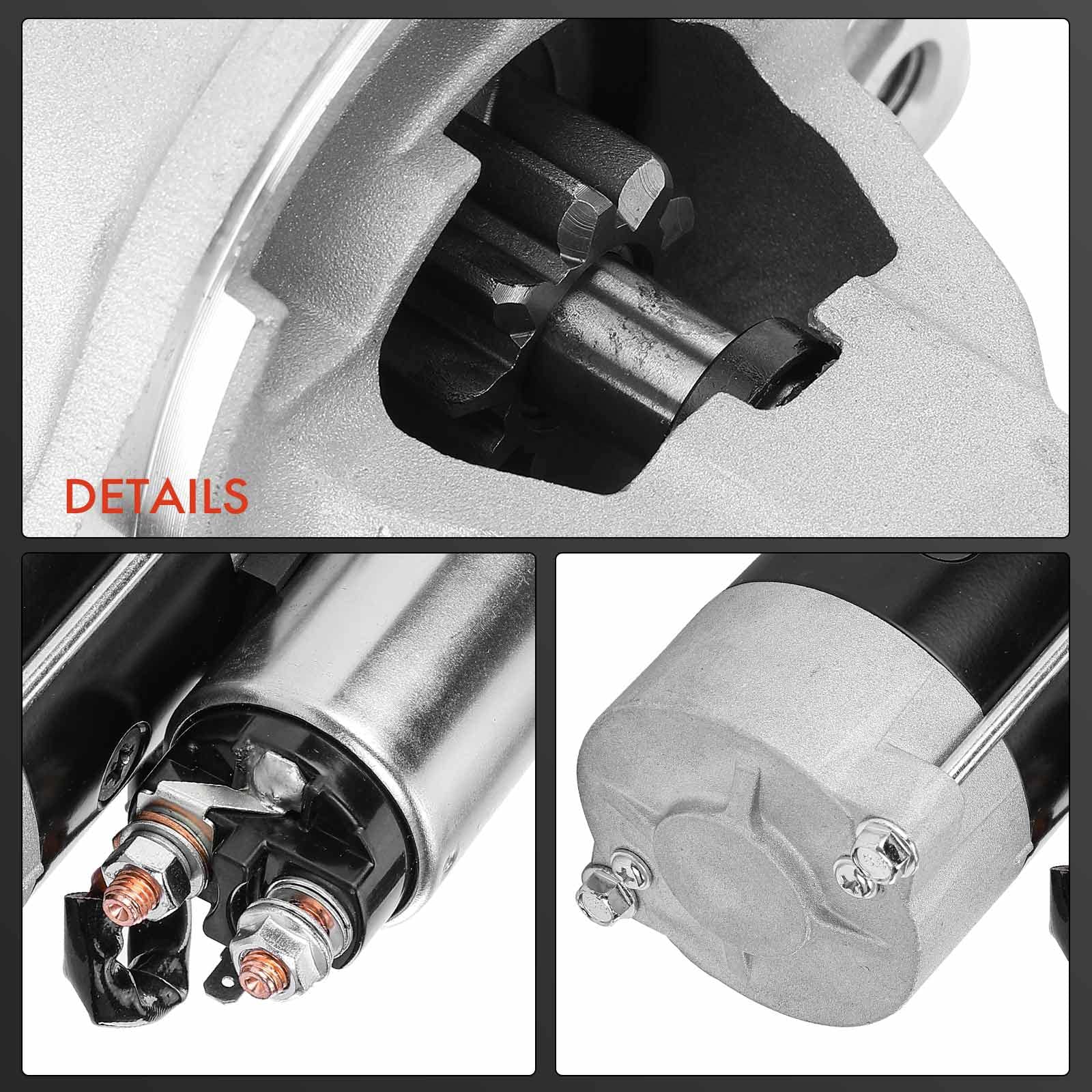 Frankberg Motor de arranque para automóvil 2,2 KW/12 V/9 dientes Compatible con Voyager IV RG RS 2.8 CRD Grand Voyager V RT 2.8 CRD Replace# M002T88971,4868860AA