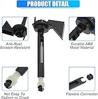 Vista 5 de X AUTOHAUX 1 juego de bloqueo de liberación de capó con pestillo y 2 llaves No.1355231 para Ford Focus MK2 2004-2012