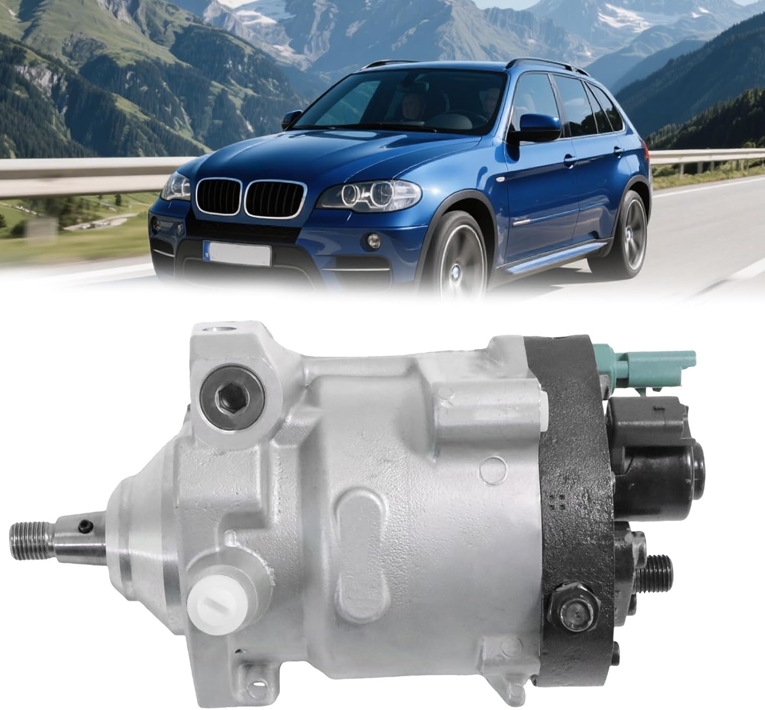 33004X700 High Pressure Fuel Pump for Hyundai/Kia VGT/WGT EU3/EU4 Engine Kia Bongo3 Bus J Engine - Replaces OE 33100-4X700, 331004X700