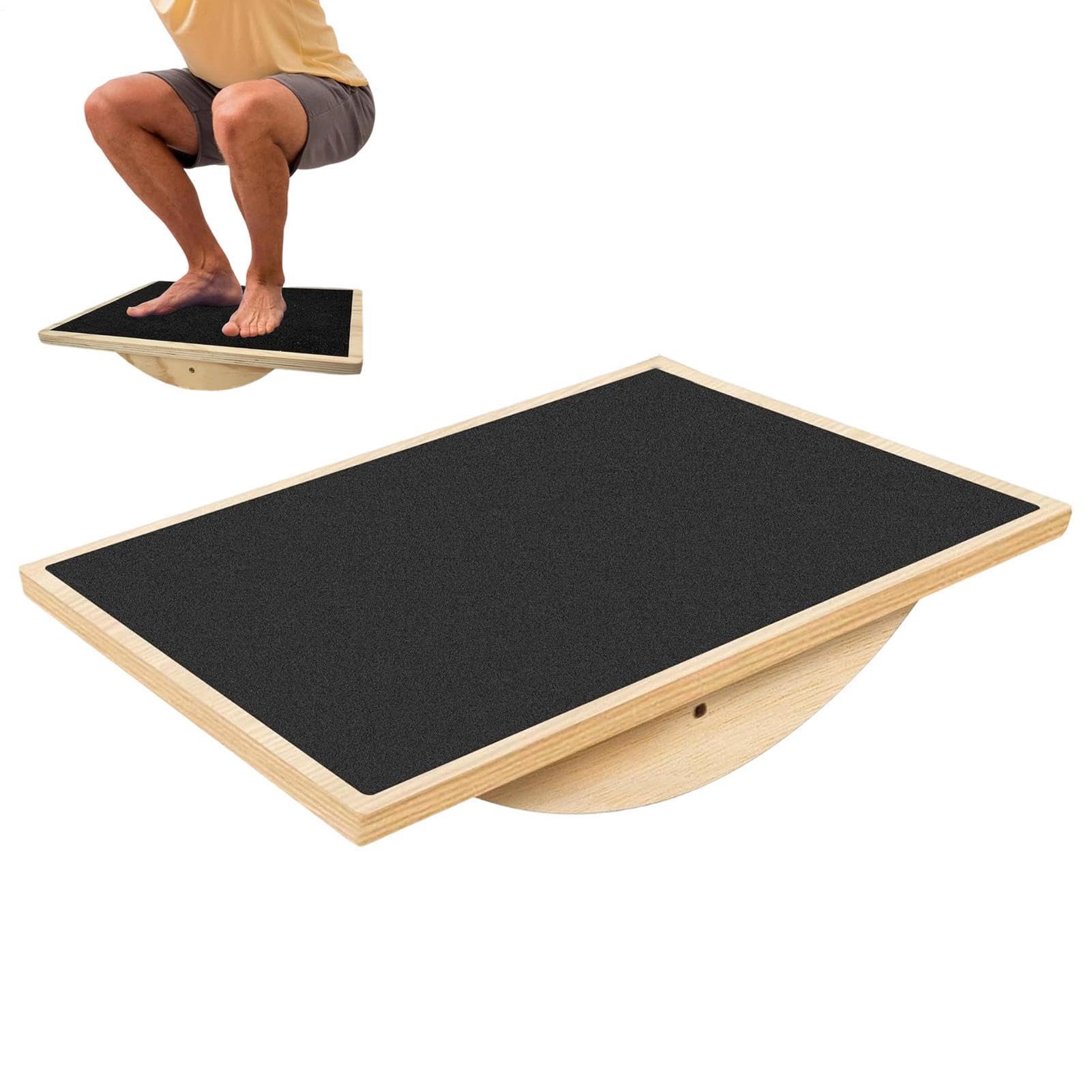 Tappetino per Equilibrio Attrezzatura Fitness Portatile Antigraffio | Tavola per Esercizi di Equilibrio per Palestra Casa Ufficio, Adatto a Donne Uomini Ragazzi Anziani