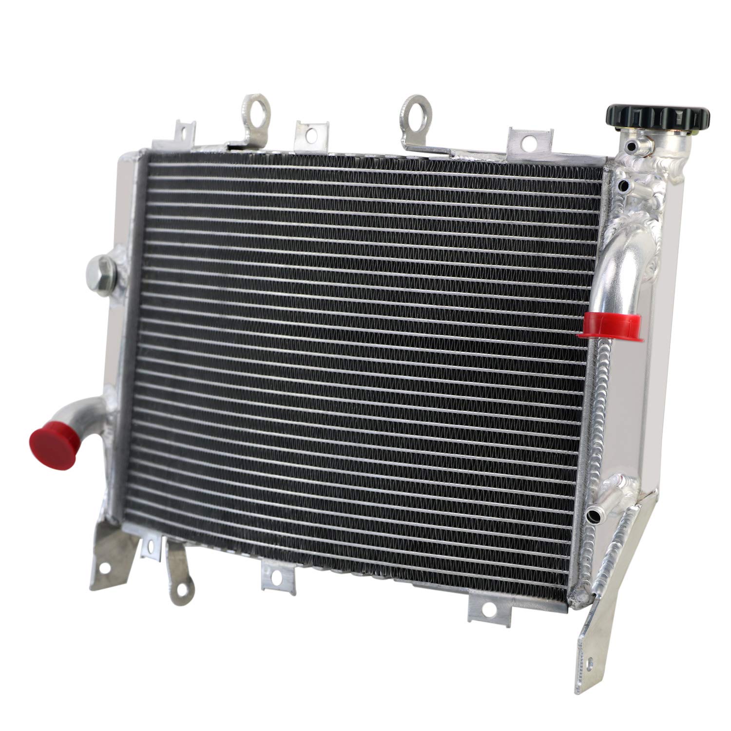 Kawasaki ZX6R 2003 2004 純正ラジエーター Amazon.com: AluKuhler Motorcycle Radiator for 2003 2004 Kawasaki