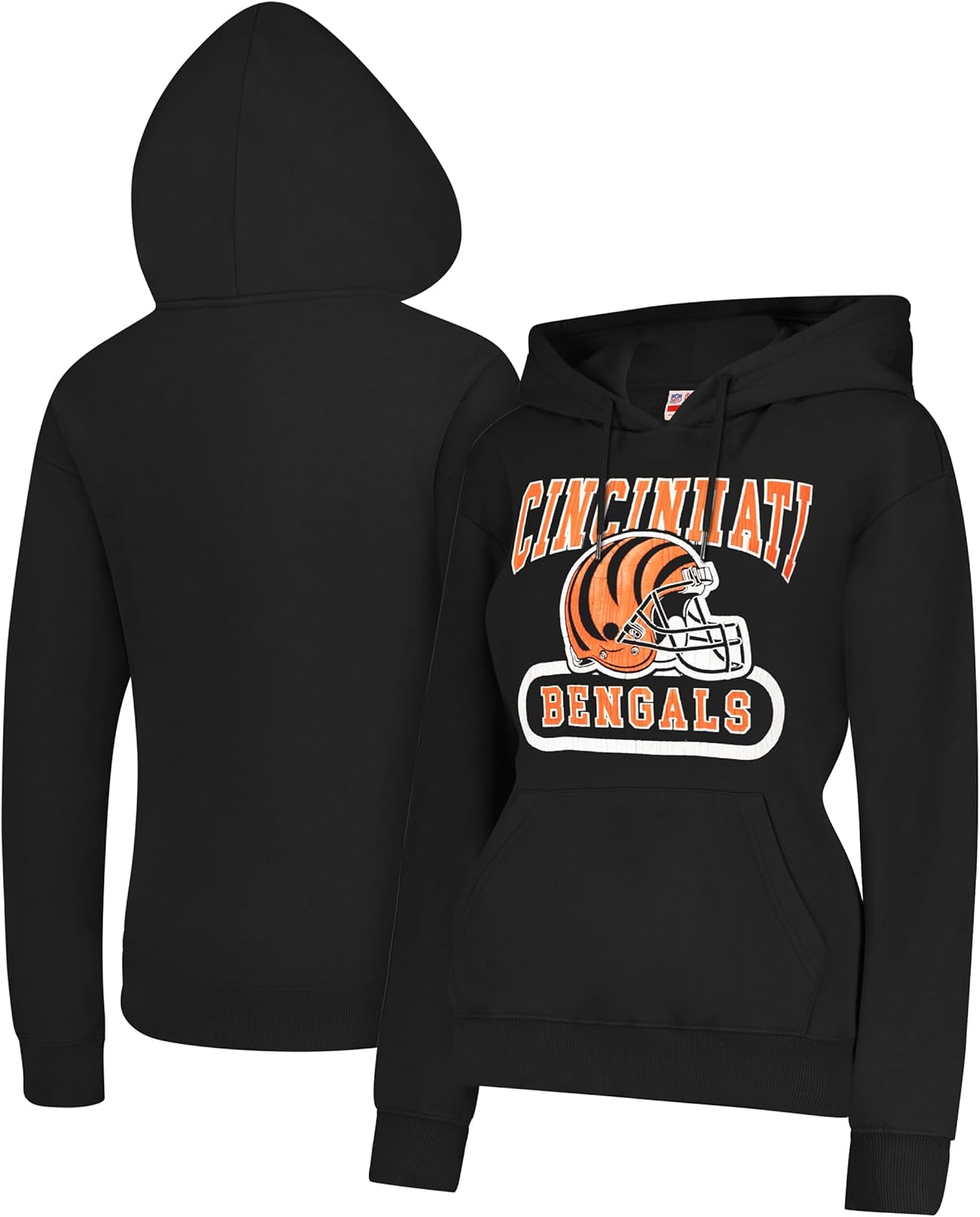 Ultra Game Women's NFL Official Super Soft Hoodie Pullover Sweatshirt