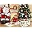 Essme Rectangular Christmas Tree Basket with Handles - Empty Candy Basket for Kids Room Decor, Boys and Girls, Party Gift