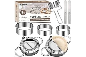 Dumpling Press Molds Set and Cutter: Culinary Convenience and Precision
