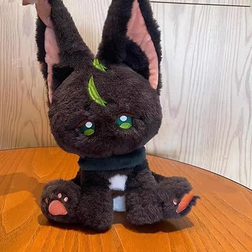 Miniatura 3 de CALEMBOU Lindas almohadas de peluche de anime Tighnari Xiao, animal de peluche coleccionable para decoración del hogar de cumpleaños para los