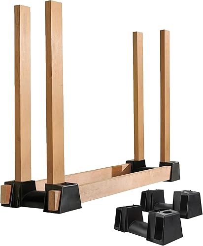 Miniatura 1 de 2x4basics Apilador de troncos organizador de leña PB4000-ONL