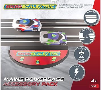 Micro Scalextric Mains Powered Track Piece Accessories