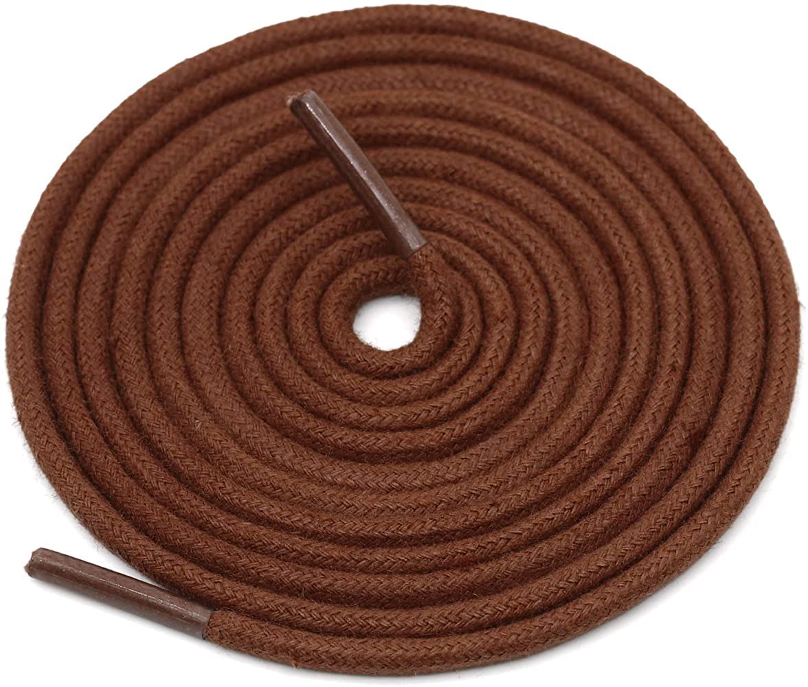 Shoestring Polyester Round Unisex Shoelaces for Formal Shoes- Pack of 3, Brown, 120 cm (B07G92RNNL) Amazon Price History, Amazon Price Tracker