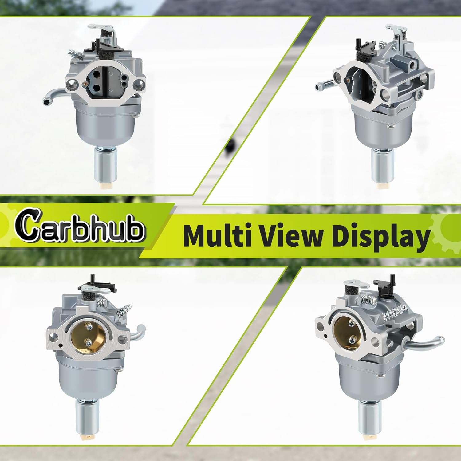 Carbhub 594593 Carburetor Replacement for 594593 591731 796109 796078 590400 31H777 Carb 14.5HP - 21HP with 797008 677014 697634 697153 Air filter 72347GS Spark plug- 594593 Carburetor