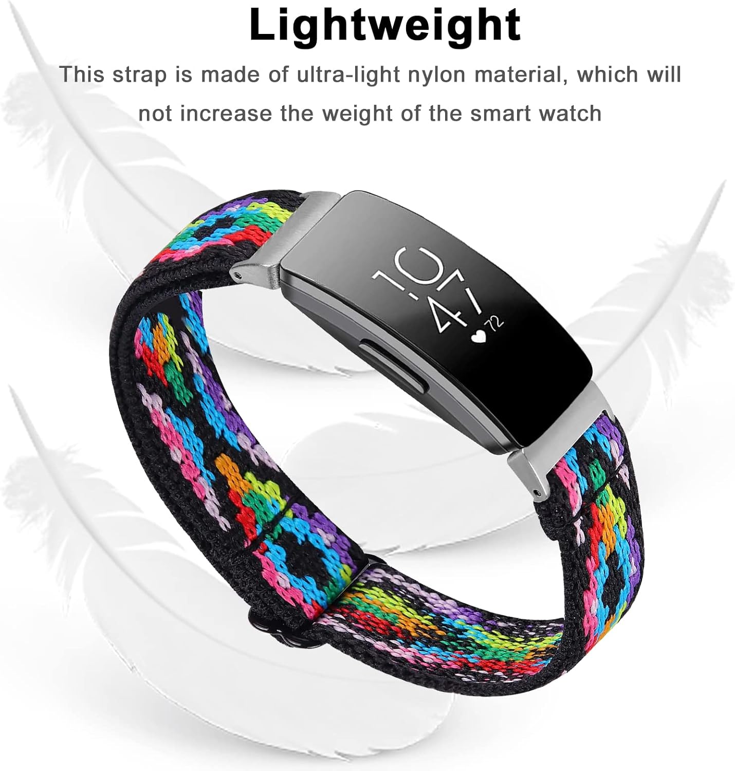 Miimall Sport Strap Compatible with Fitbit Inspire 2/Inspire HR/Inspire - Image 5