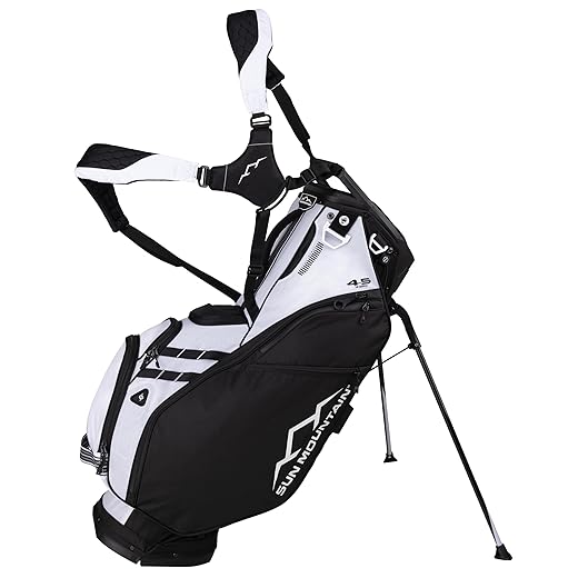 Sun Mountain VLO 2025 4.5 LS 14 Way Bag - Prime Organization with our 14 Way Golf Bag - Lightweight Golf Club Bag with Full Length Pockets and Adjustable Straps for Carrying