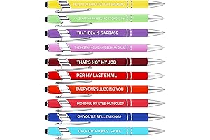 10Pcs Funny Pens for Adults Coworkers Funny Sarcastic Office Pens Snarky Ballpoint...