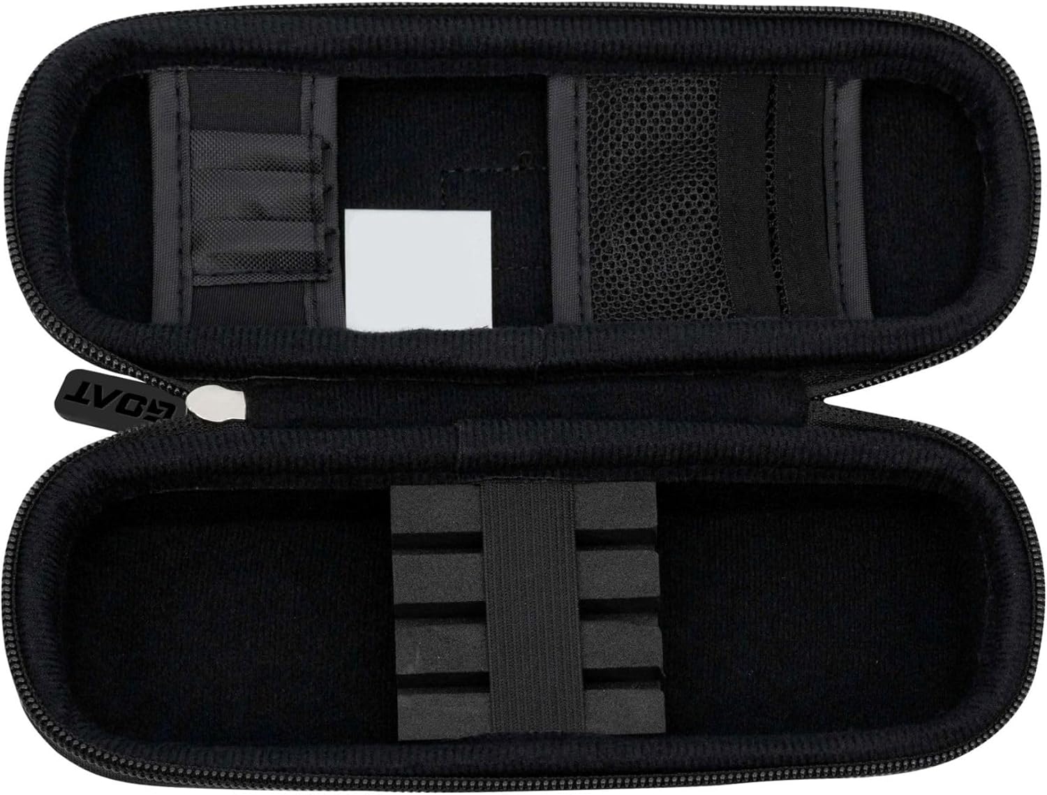 GOAT Locker Small Darts Wallet Case, 8.3 x 3.5 x 2 inches, Silver