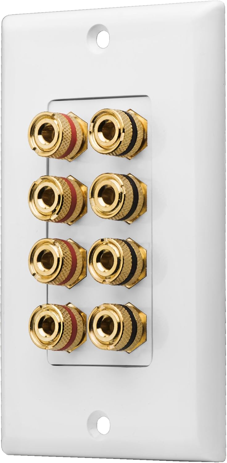 Esiosa view of OSD Audio WP8 wall plate installed