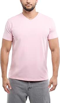 Amazon.com: X RAY Men's V-Neck T-Shirts, Soft Cotton Short