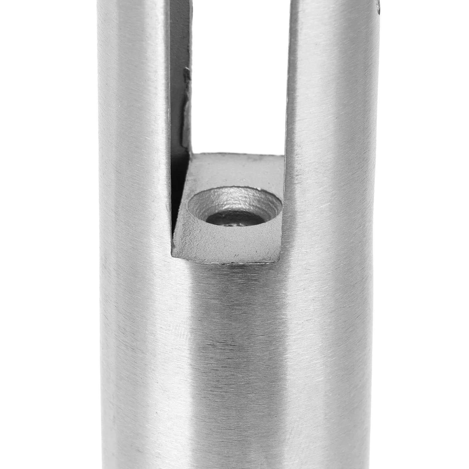 Abrazadera de Acero Inoxidable para Vidrio, Soporte de Sujeción en Suelo para Baño Público, Barandilla o Mampara, Acero 304 Resistente a la Corrosión, Ideal para Entornos Húmedos