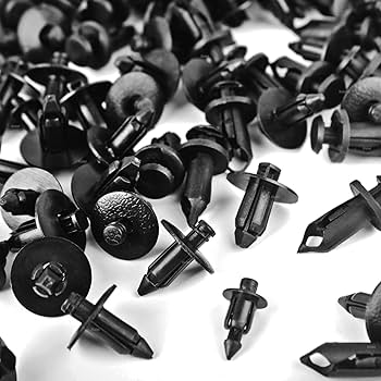 パーツ R6850 RD Amazon.com: Xislet 120pcs Plastic Fender Clips Body Rivets
