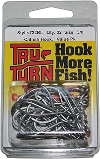 Tru Turn TTI Catfish Hook-32 Per Box, 3/0, Silver