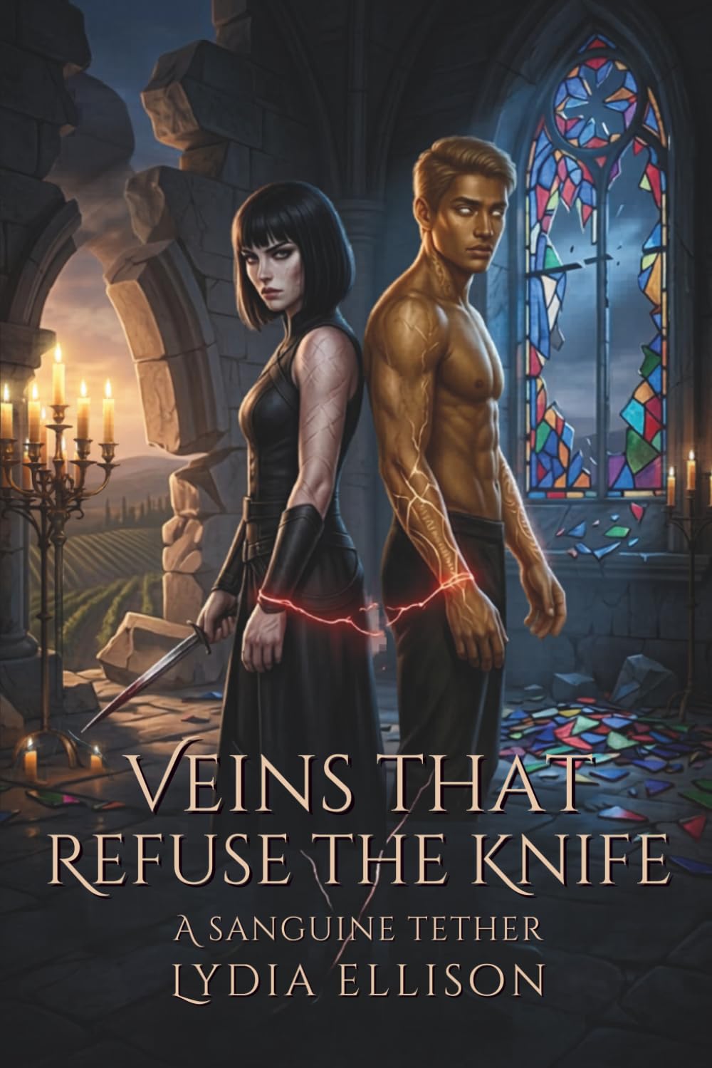 Veins That Refuse the Knife: A Blood-Bound Enemies-to-Lovers Fantasy of Power, Memory Loss, and Dangerous Devotion (The Sanguine Tether)