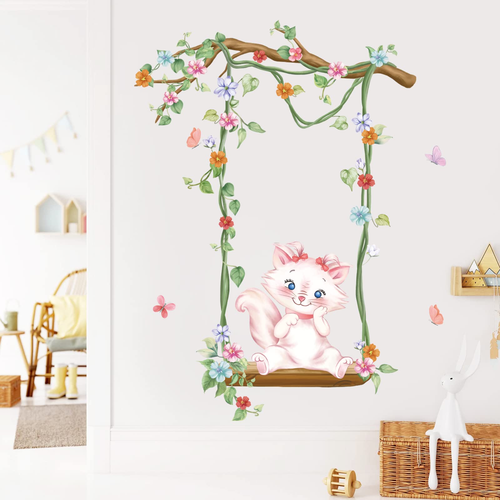 Fata Principessa Unicorno Adesivi Murali Per Camerette Ragazze - Foto 7