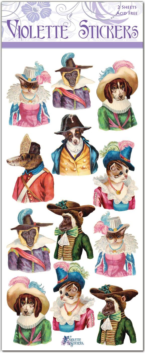 Royal Animals from Violette Stickers