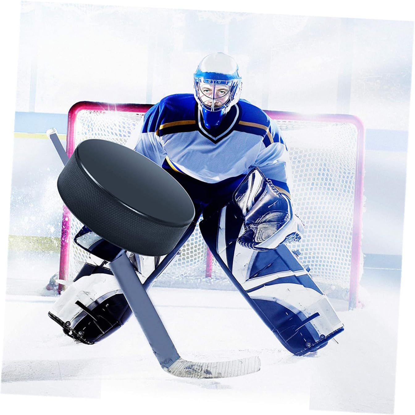 Puck Hockey Training Bulk Felt Sports Tools Black Natural Rubber