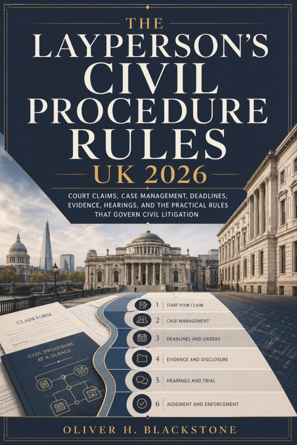 The Layperson's Civil Procedure Rules UK 2026 Book: Court Claims, Case Management, Deadlines, Evidence, Hearings, and the Practical Rules That Govern Civil Litigation