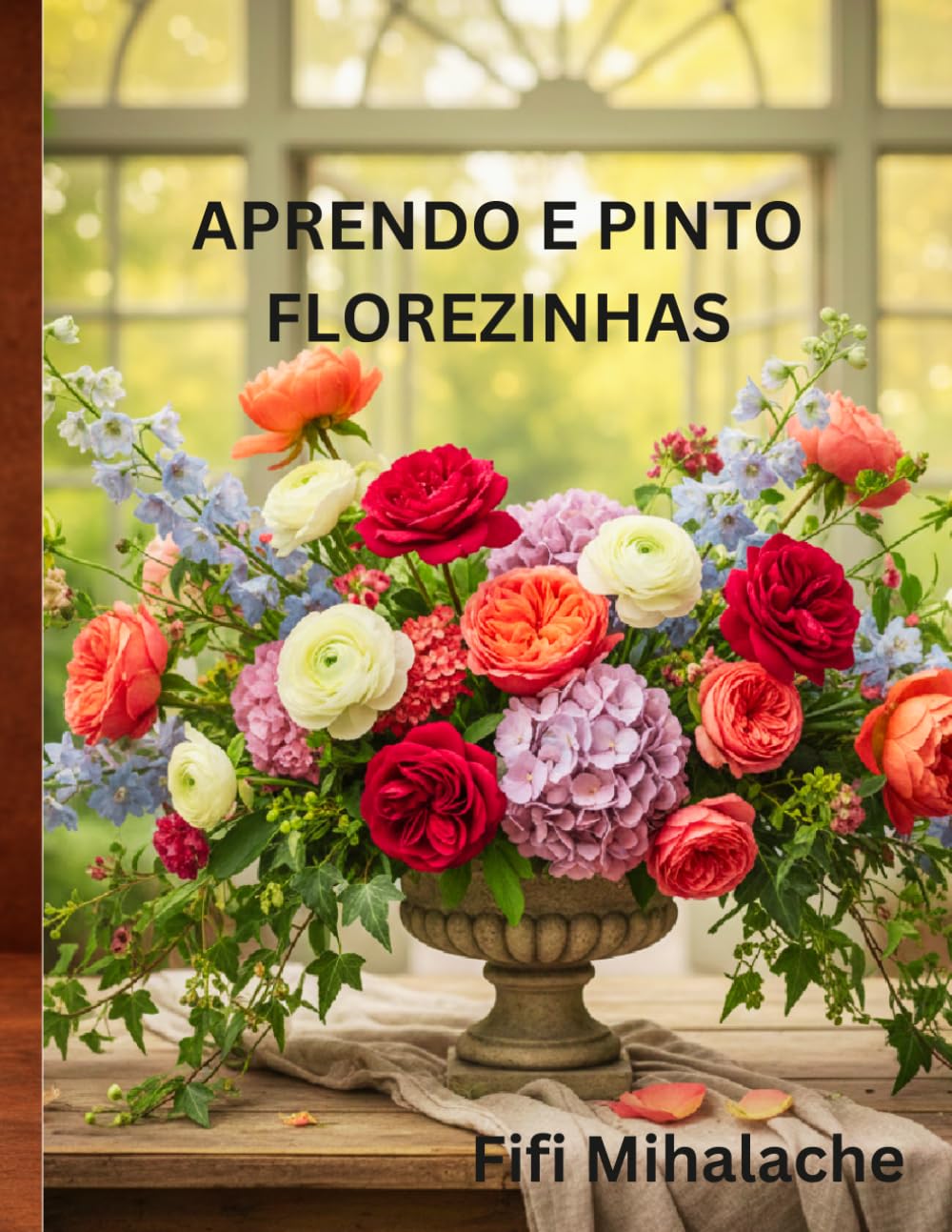 APRENDO E PINTO FLOREZINHAS: Para crianças com idades entre 4 e 10 anos