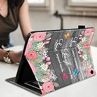 Vista 4 de Funda para tablet Fire HD 10/Fire HD 10 Plus de 10.1 pulgadas (11ª generación, lanzada en 2021) – Funda de piel sintética de alta calidad