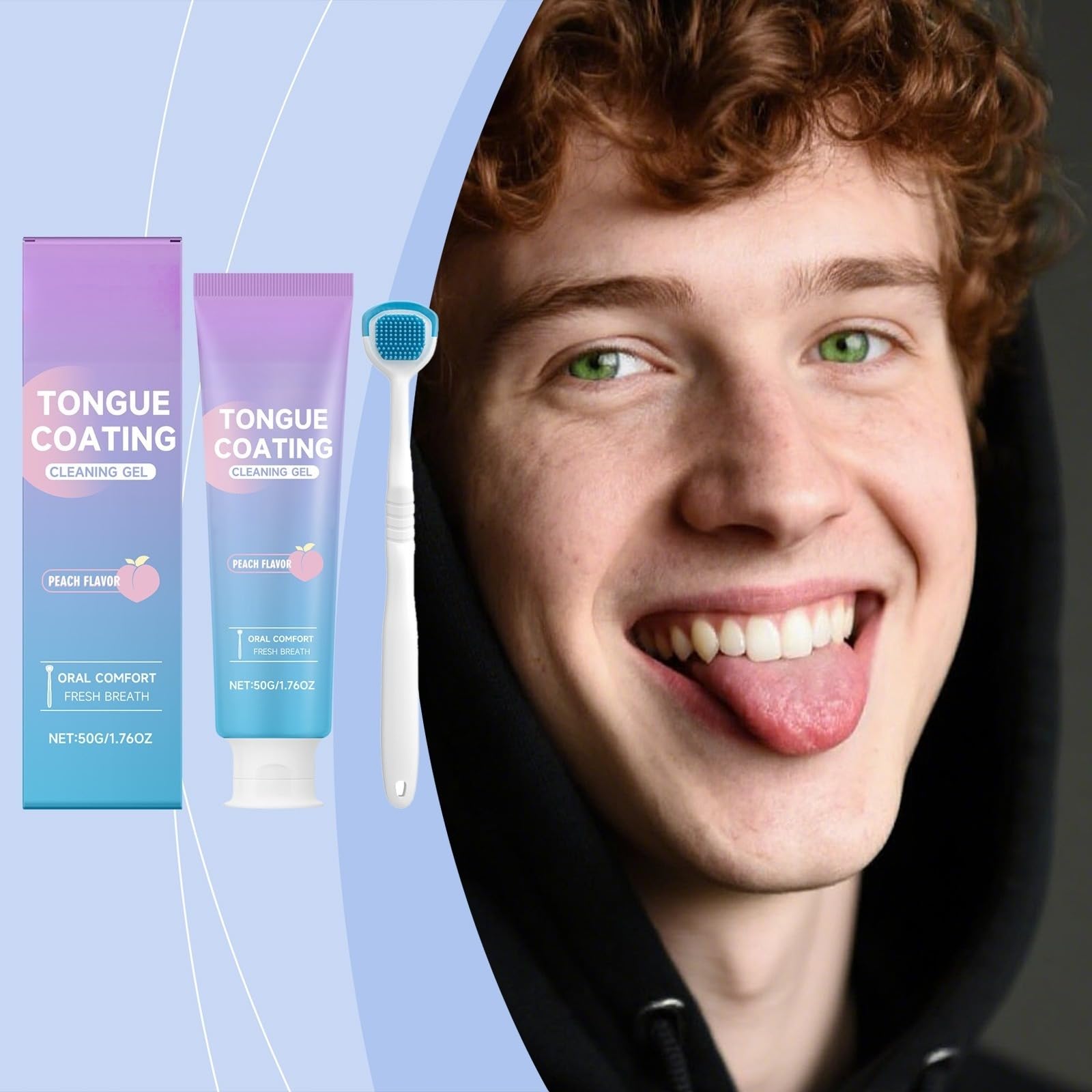 Gel De Nettoyage De La Langue,Kit De Nettoyage De La Langue