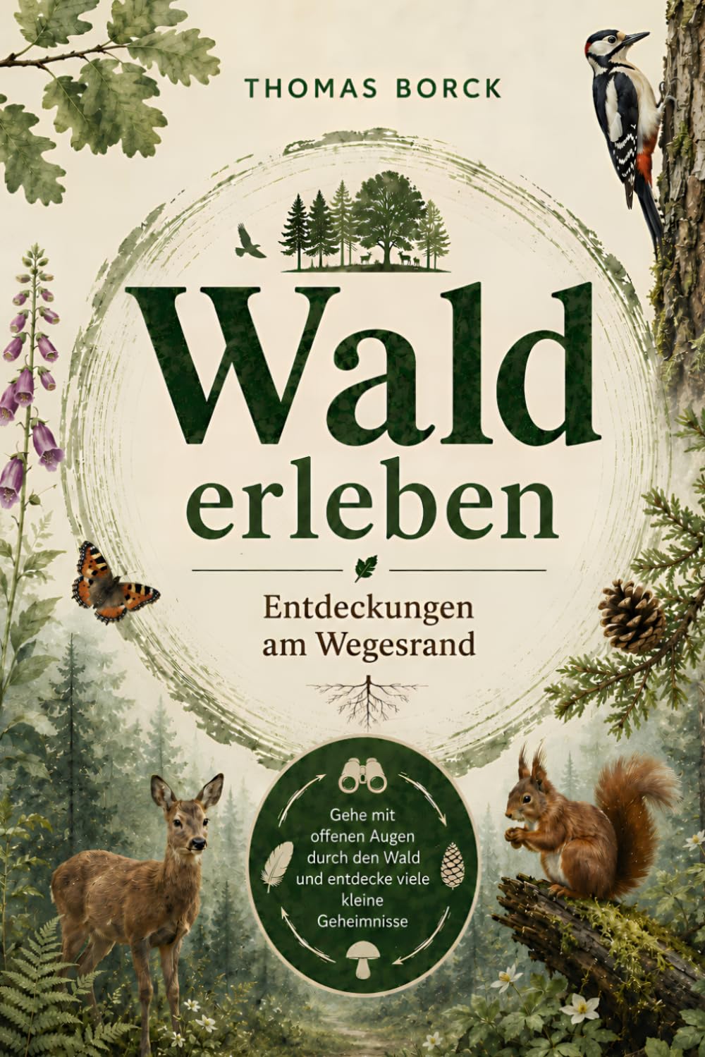 Wald erleben. Entdeckungen am Wegesrand: Gehe mit offenen Augen durch den Wald und entdecke viele kleine Geheimnisse.