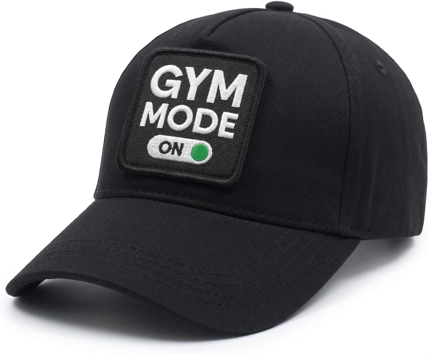 Adjustable Baseball Hat with Interchangeable Removable Patch – Unisex Trucker Cap for Men & Women