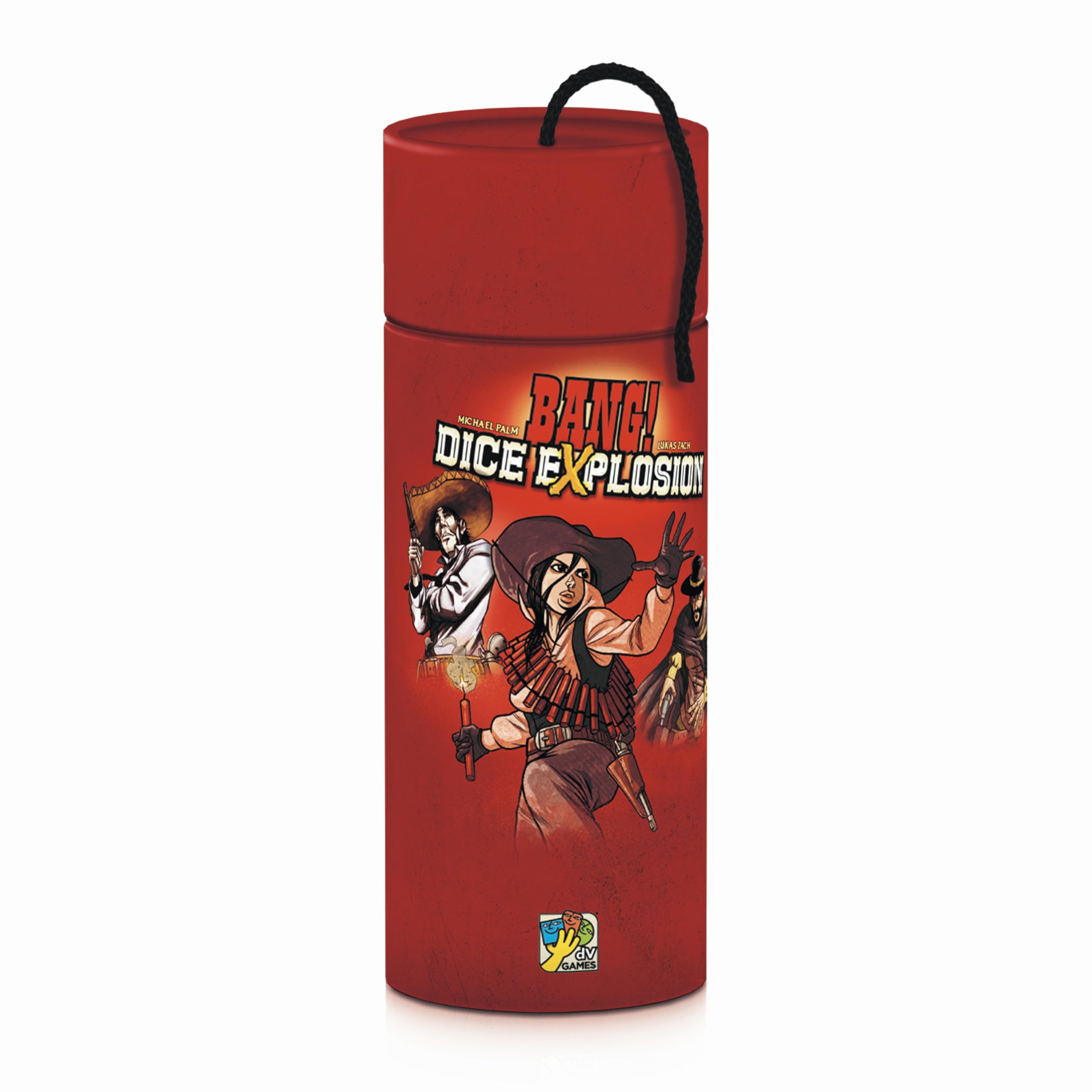 DV Games Bang Dice Explosion - Dice Game - for 3 to 8 Players and Ages 8+