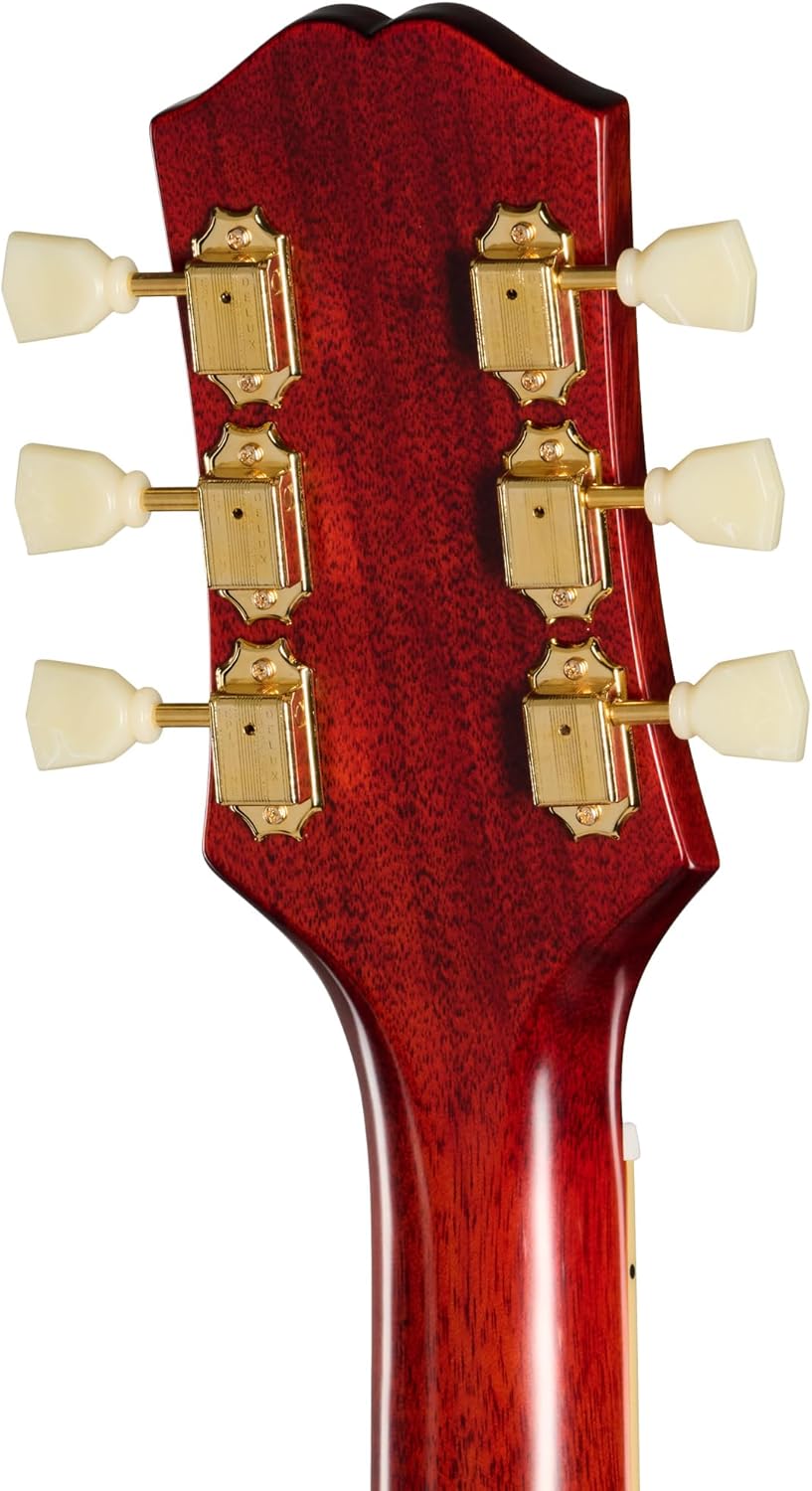 Epiphone Inspired by Gibson Hummingbird Standard, Cherry Sunburst with Bag