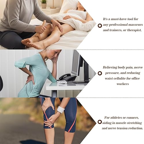 Miniatura 6 de Wood Therapy Massage Tools Wooden Lymphatic Drainage Massager Cellulite Remover Body Sculpting Tool for Maderoterapy Gua Sha Muscle Release