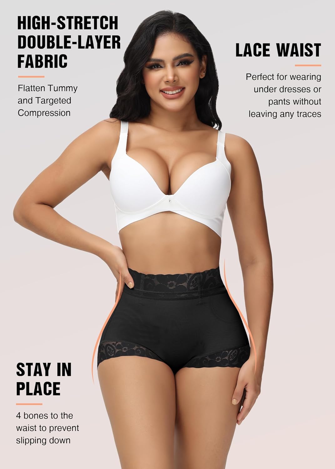 SHAPSHE Tummy Control Shapewear Shorts Fajas Colombianas Moldeadoras Compression Underwear Flat Tummy Butt Lifter Panties - Image 2