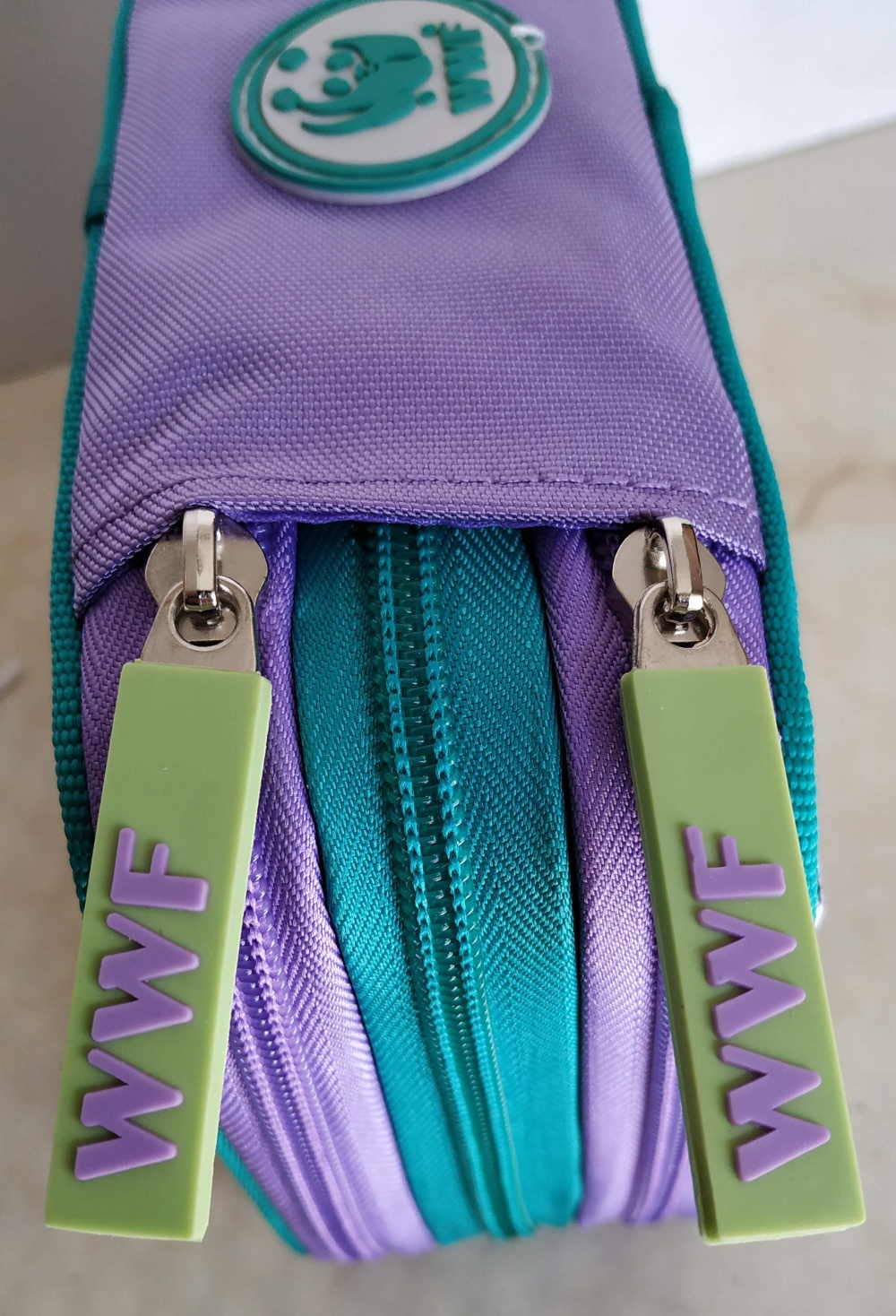 ASTUCCIO 3 ZIP WWF ORGANIZZATO COMPLETO For a Living Planet 62778