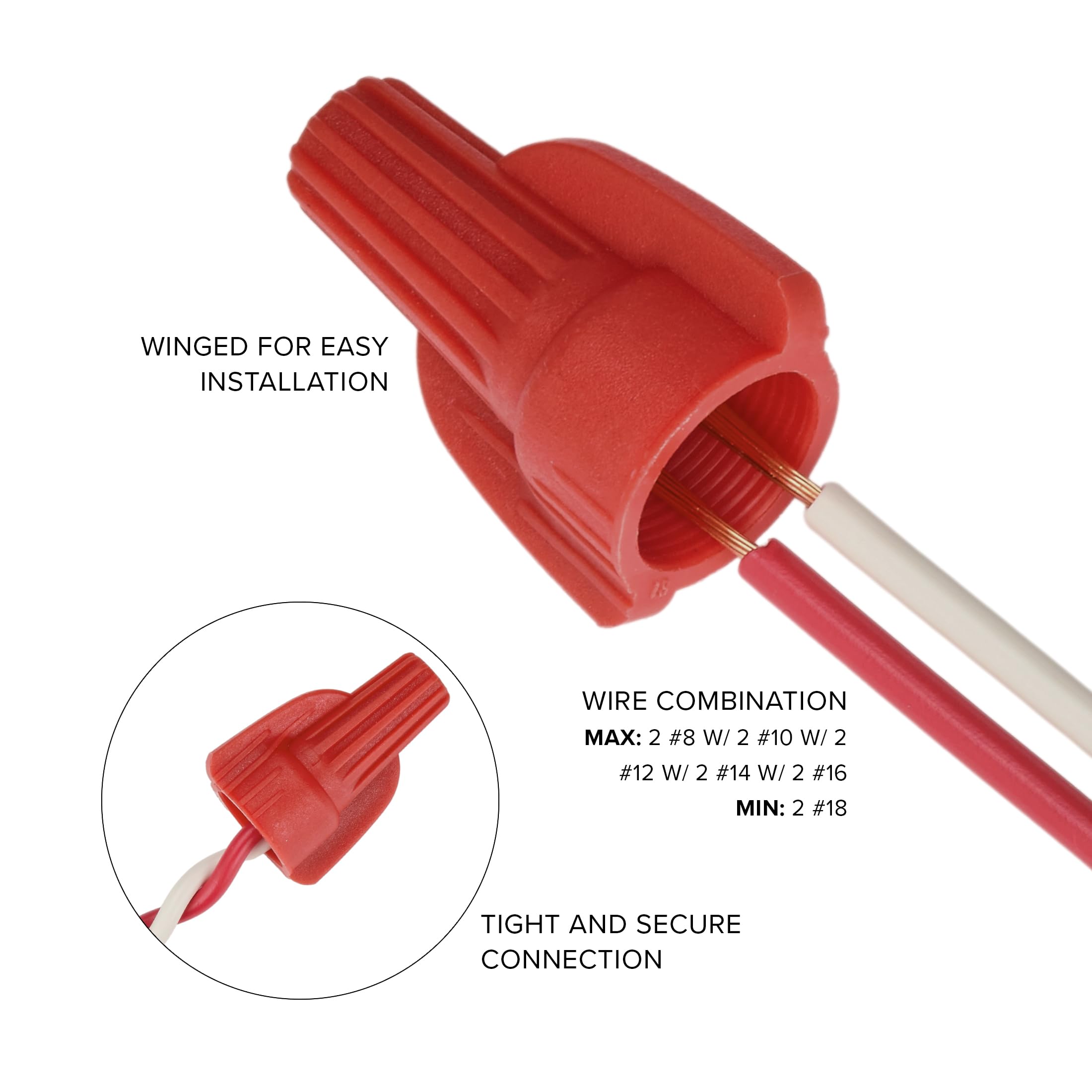 IDEAL Conector De Cable, Rojo/Amarillo - 4UHZ3 | 30-344 - México