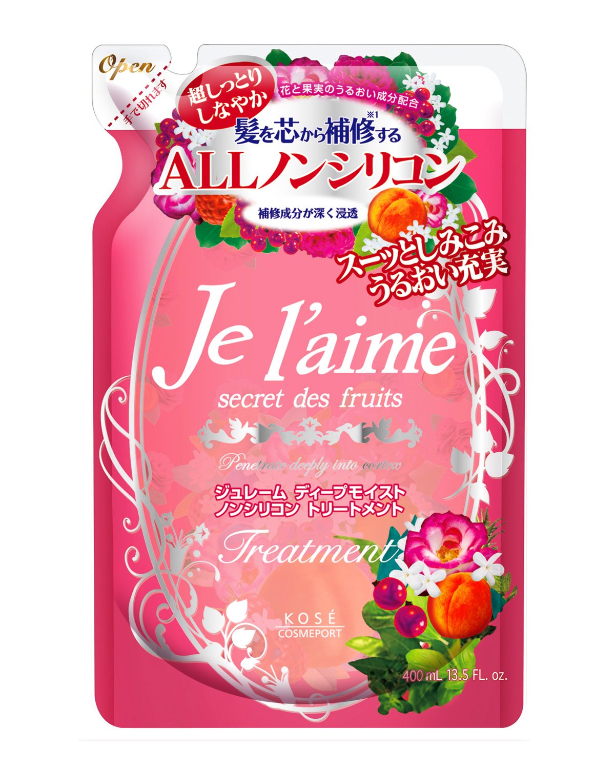 Kose Je l'aime JAPAN Juremu Treatment (Deep Moist) Refill 400mL