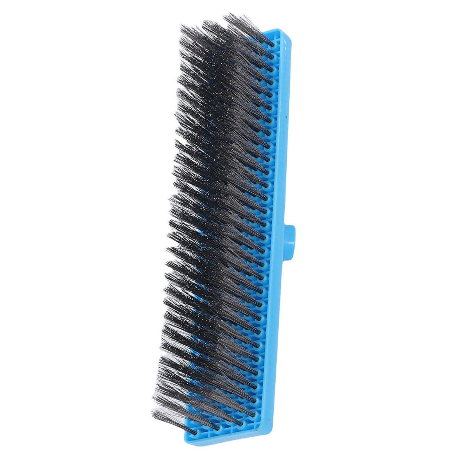 Eujgoov Scopa in Filo di Acciaio Resistente, Manico in Acciaio Inossidabile per il Lavaggio di Esterni, Spazzola Larga 30 Cm per Terrazzi e Giardini (160 cm)