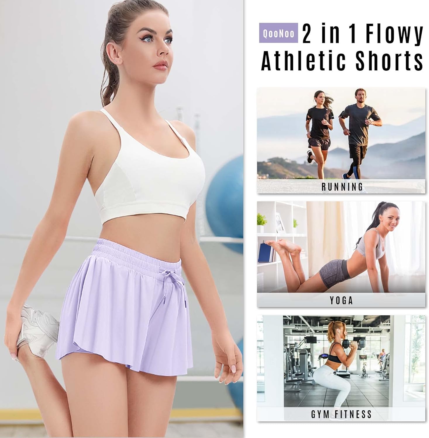 流れるようなバタフライショーツ 女の子用 2イン1 アスレチック ランニング スカート ショーツ チア テニス ガールズ 流れるようなショーツ 子供 用バタフライショーツ ポケット付き 2イン1 アスレチックショーツ ランニングショーツ 女の子用 QooNoo 2イン1 アスレチック ... JOCMIC ガールズ 流れるようなショーツ、2イン1 プレッピーバタフライショーツ スパンデックスライナー付き チア アスレチック