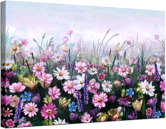 Daisy Wildflowers Wall Art image