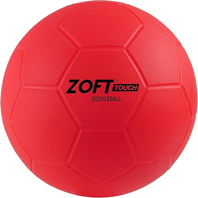 First-Play Zoft Touch Dodgeball , Red