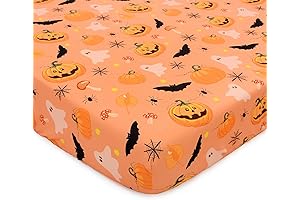 Halloween Crib Sheet: Enchanting Slumber Amidst Spooky Delights