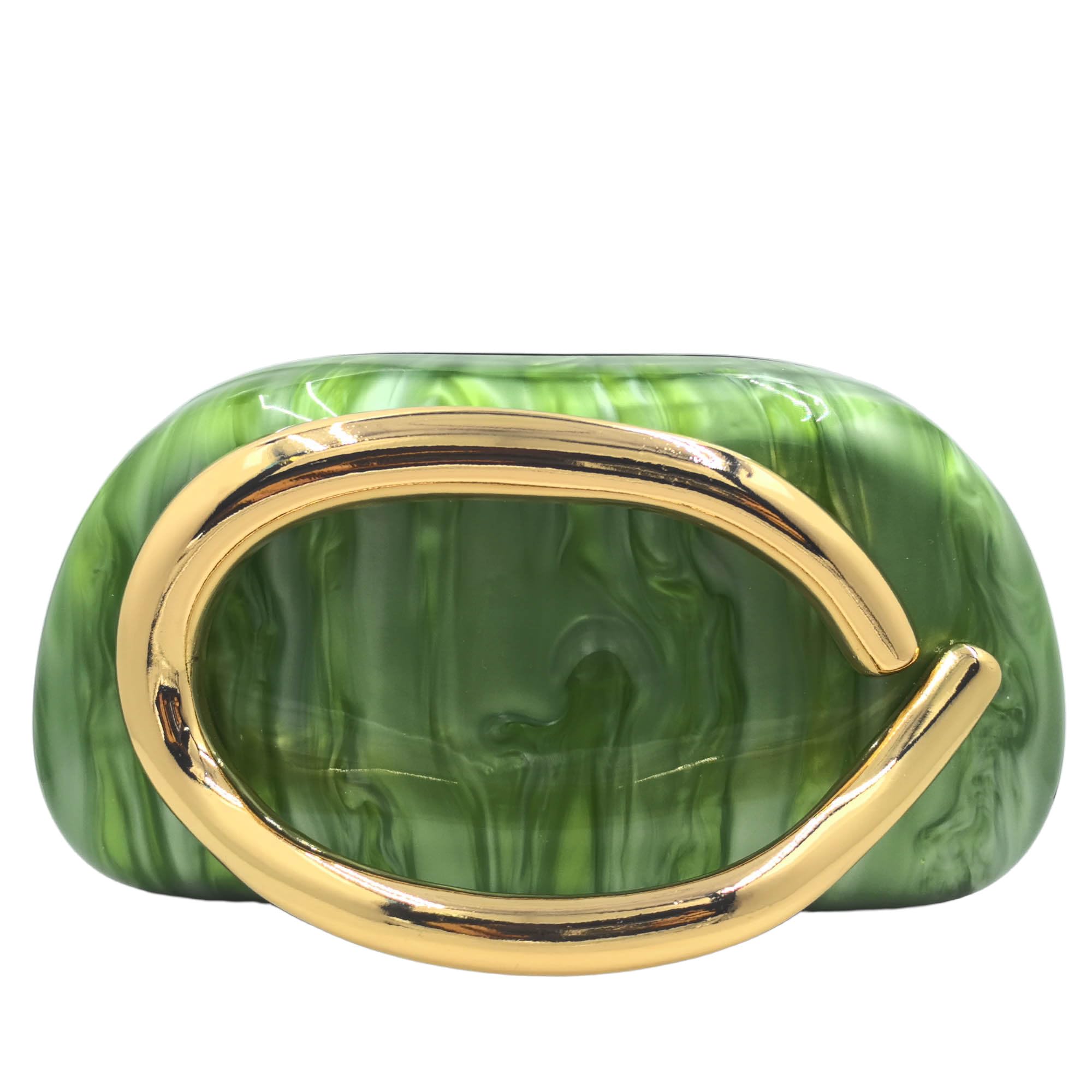 Boutique De FGG Mini Acrylic Clutch Purses for Women Formal,Hardcase Marble Evening Bag,Trendy Metal Handle Shoulder Handbag