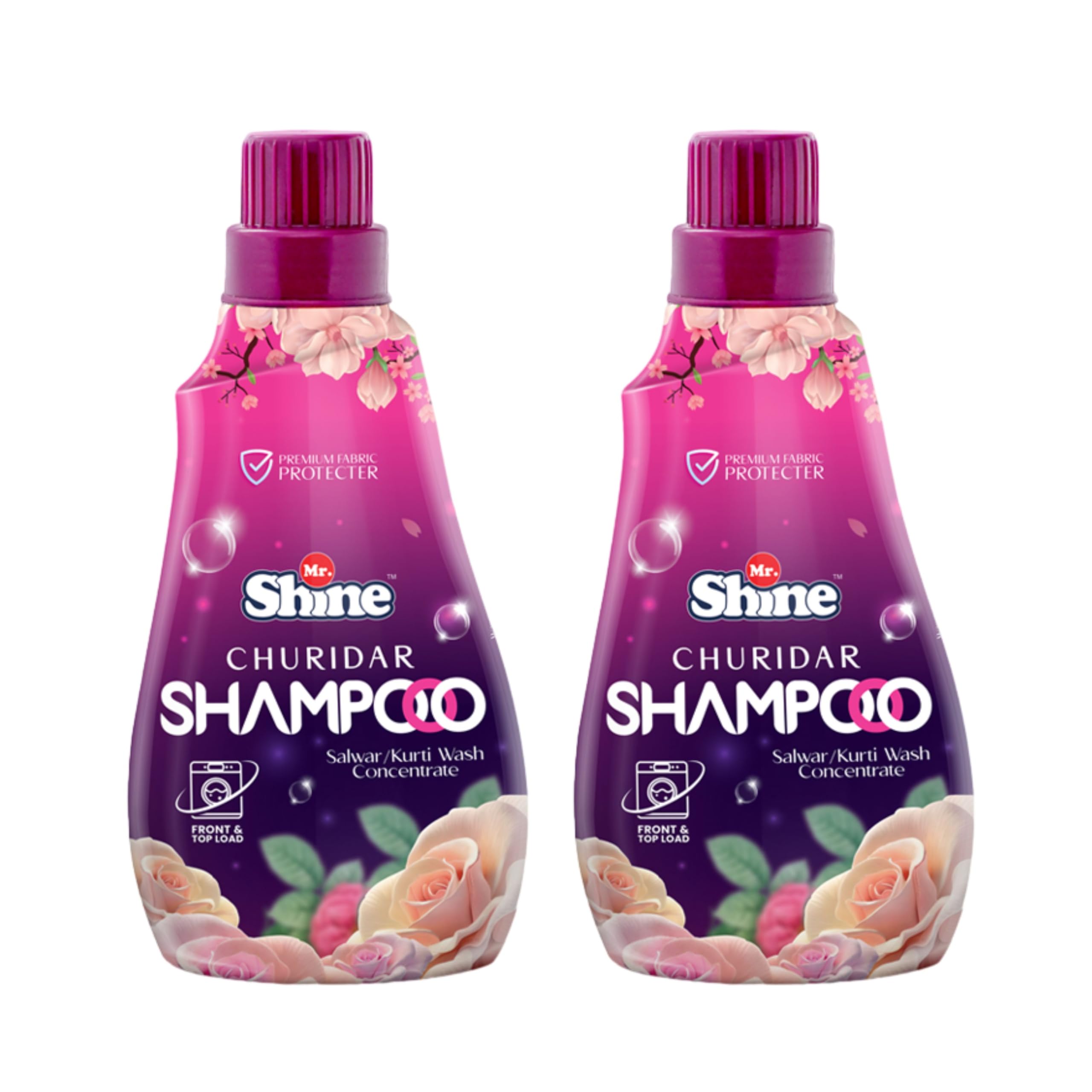 Mr Shine Churidar Shampoo 500 ml | Washing Shampoo Liquid detergent Laundry Wash for Professional Fabric Care Color Care with Fragrance (Pack of 2)-image-32