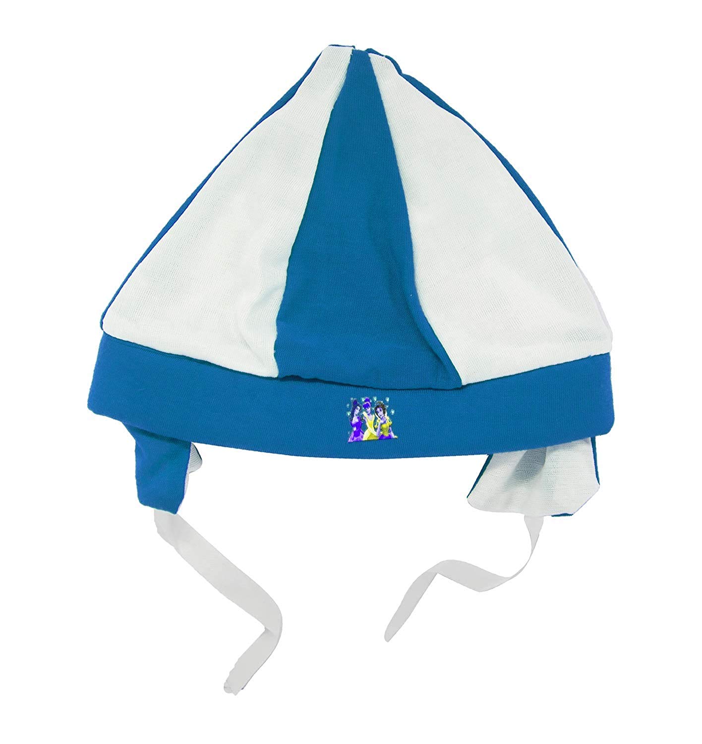 AASA Casual Use Designer Sun Protection Summer Caps for Baby Girls and Baby Boys (Blue)