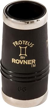 ROVNER Rectangular Bore Clarinet Barrel for Better Tone, Articulation, and Projection for Bb Clarinet 65mm