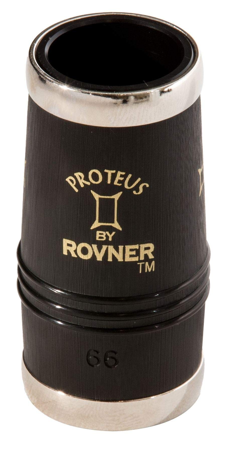 Rovner Rovner barril 64 64 mm rectangular Bore clarinete barril – negro